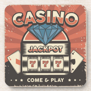 Dessous-de-verre Love POKER Jackpot