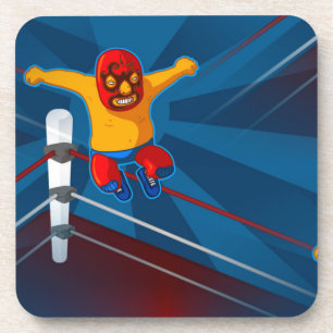 Dessous-de-verre luchador