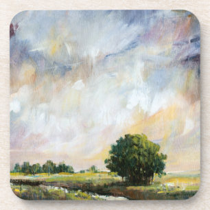 Dessous-de-verre Lueur ambre II