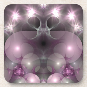 Dessous-de-verre Lumières rose et lavande