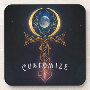 Dessous-de-verre Lunar Ankh
