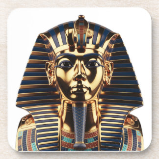 Dessous-de-verre Luxury Golden Egyptian Mask Artwork