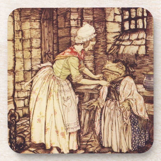 Dessous-de-verre M. Toad s'habille par Arthur Rackham (Devant)
