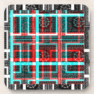 Dessous-de-verre Ma conception de Maze Carré