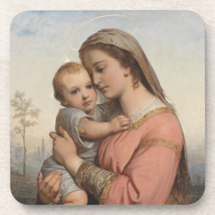Dessous-de-verre Madone et Enfant