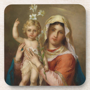Dessous-de-verre Madone et Enfant