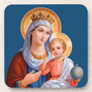 Dessous-de-verre Madonna et l'enfant