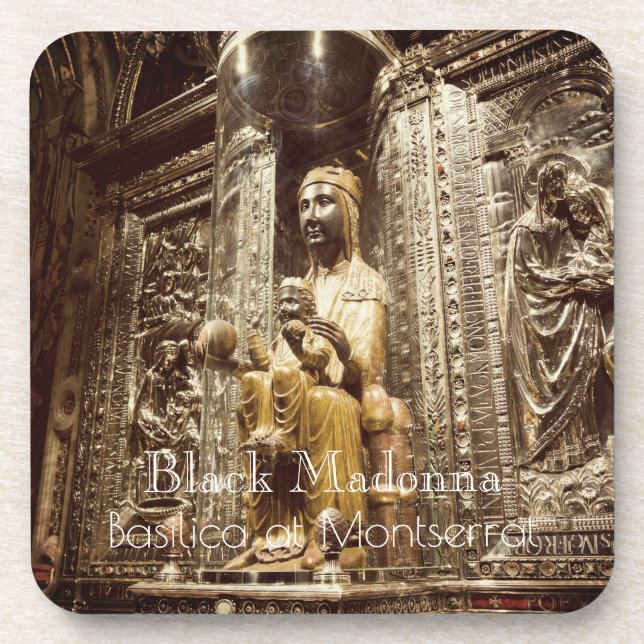 Dessous-de-verre Madonna noire  (Devant)