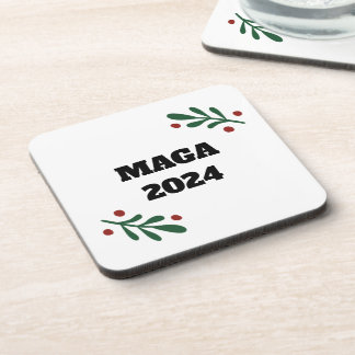Dessous-de-verre MAGA 2024 Noël