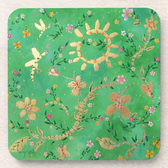 Dessous de verre magiques d'été (Devant)