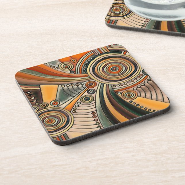 Dessous-de-verre Main Tirée Par EDDArt - Thoughts 1 (Côté gauche)