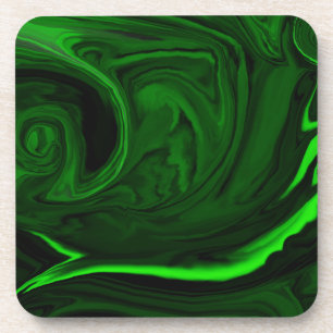 Dessous-de-verre malachite vert texture