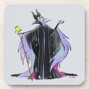 Dessous-de-verre Maléfique Frappe une pose