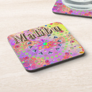 Dessous-de-verre Malibu Lucky Golden Coaster