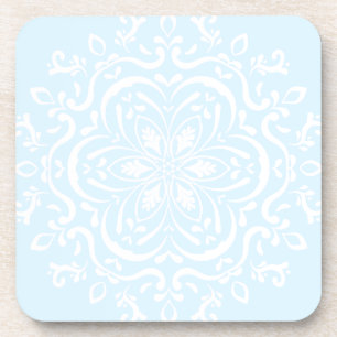 Dessous-de-verre Mandala arctique