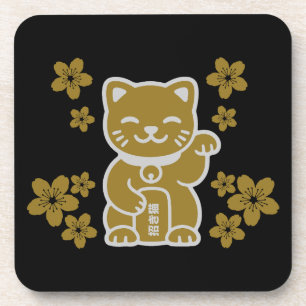 Dessous-de-verre Maneki-neko