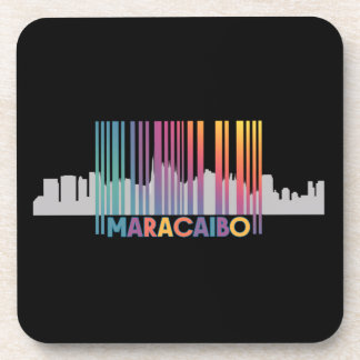Dessous-de-verre Maracaibo City Code-barres Art Latin Pride