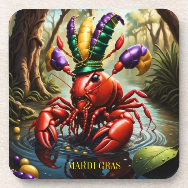 Dessous-de-verre Mardi Gras (Devant)