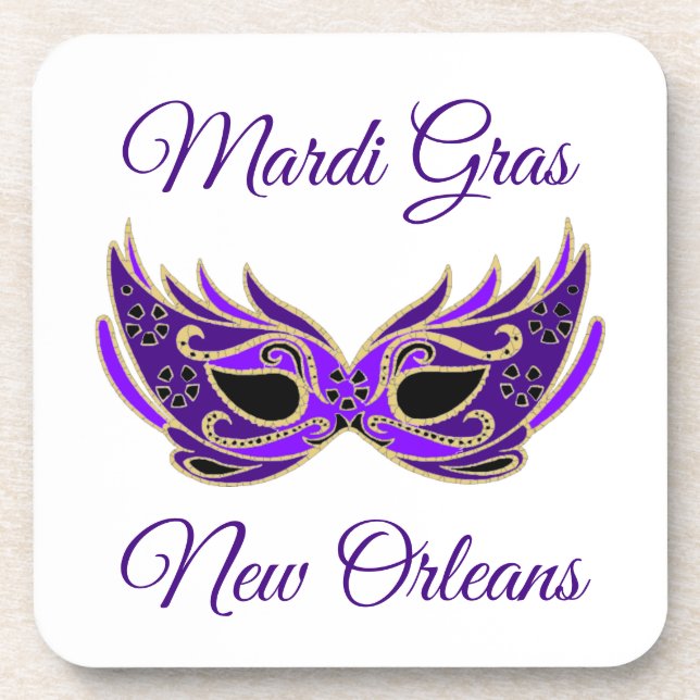 Dessous-de-verre Mardi Gras New Orleans (Devant)