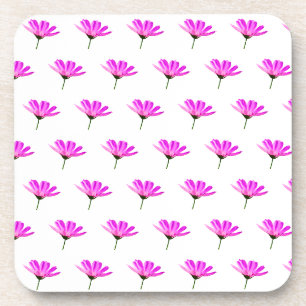 Dessous-de-verre Marguerite rose