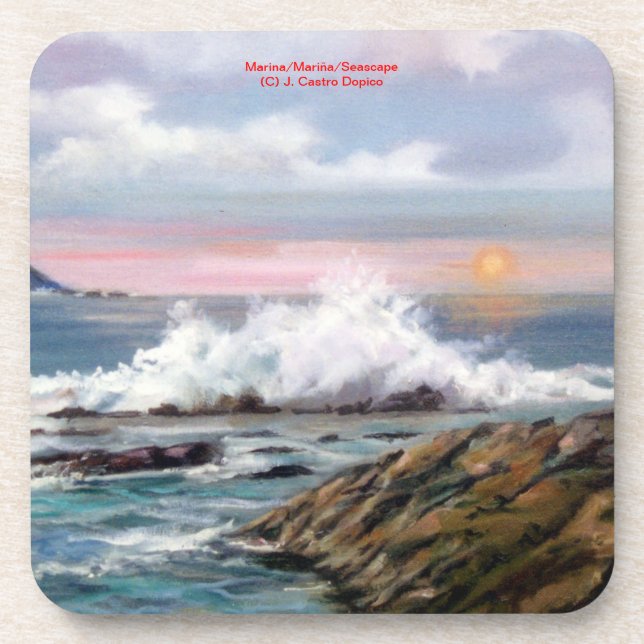 Dessous-de-verre Marina/Mariña/Mer (Devant)