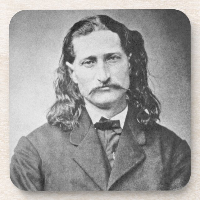 Dessous-de-verre Marshal Wild Bill Hickok Old West Gunfighter (Devant)