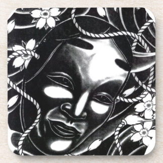 Dessous-de-verre Masque Kabuki Oni