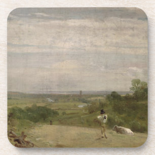 Dessous-de-verre Matin d'été de John Constable   : Dedham de Lang