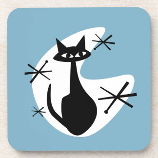 Dessous de verre MCM Âge atomique Kitty Boomerang 