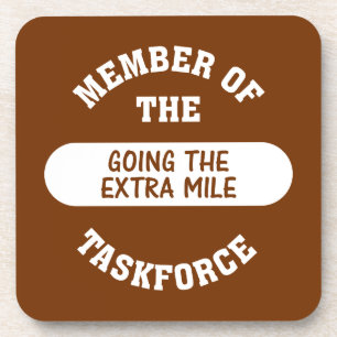 Dessous-de-verre Membre du Groupe de travail Going the Extra Mile