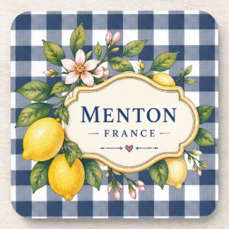 Dessous-de-verre Menton Lemon Cote d Azur coasters