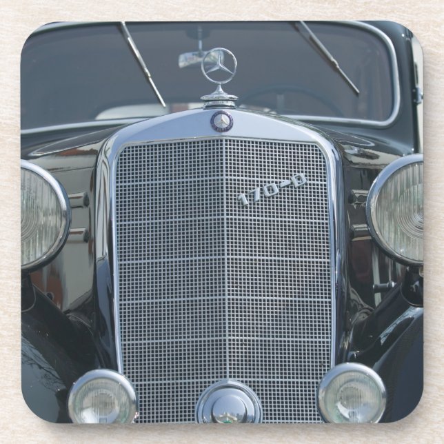 Dessous-de-verre Mercedes antique 2 (Devant)