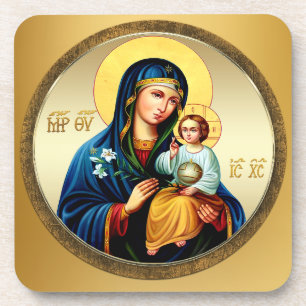 Dessous-de-verre Mère de Dieu, vierge Marie