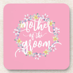 Dessous-de-verre Mère de la calligraphie Mariage Groom   DESSOUS DE