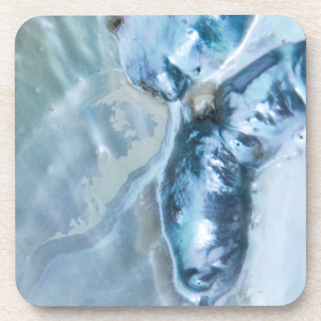 Dessous-de-verre Mère perle malaisienne sauvage (Devant)