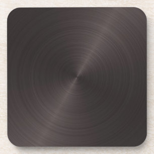 Dessous-de-verre Métal noir