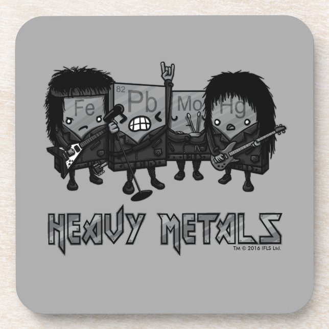 Dessous-de-verre Métaux lourds (Devant)