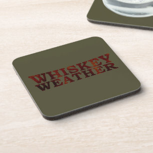 Dessous-de-verre météo pour le whisky