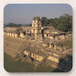 Dessous-de-verre Mexique, province du Chiapas, Palenque, Le Palais