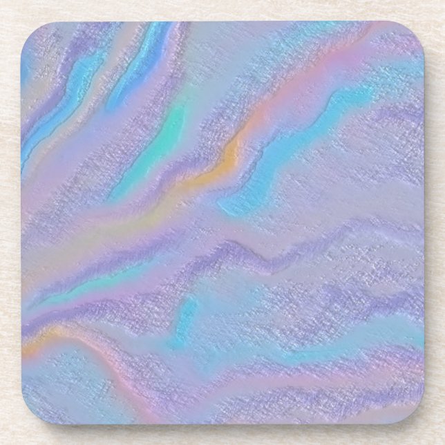 Dessous-de-verre Mezmerizing Iridescence Stone (Devant)