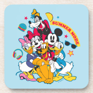 Dessous-de-verre Mickey & Friends Amusement mode été