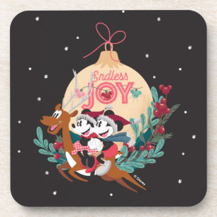 Dessous-de-verre Mickey & Minnie Joie infinie