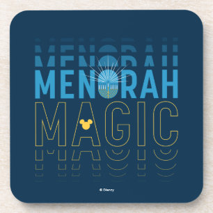 Dessous-de-verre Mickey Mouse Magie de la Menorah