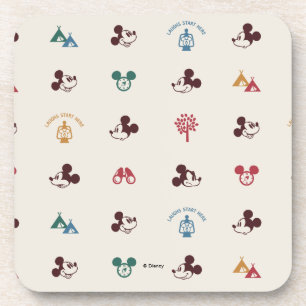 Dessous-de-verre Mickey Rires ça commence ici Modèle