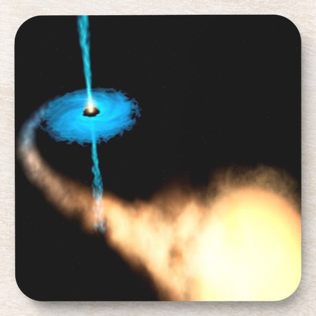 Dessous-de-verre Microquasar Découvert dans notre Galaxie (Devant)