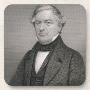 Dessous-de-verre Millard Fillmore, gravé par Thomas B. Welch (181