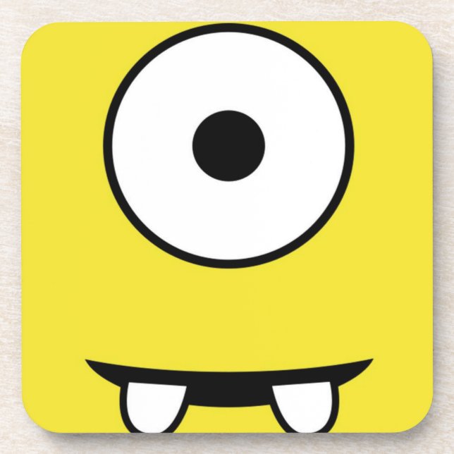 Dessous-de-verre Minion Eyes (Devant)