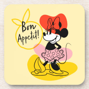 Dessous-de-verre Minnie Mouse   Bon Appetit !