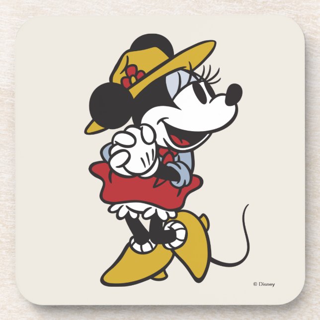 Dessous-de-verre Minnie Mouse | Minnie extérieure (Devant)
