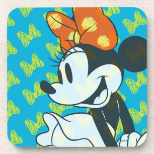 Dessous-de-verre Minnie tendance Pose timide